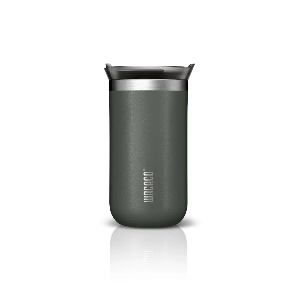 WACACO 300ml Octaroma Vacuum Insulated Mug - Grey - Tashqila WACACO 300ml Octaroma Vacuum Insulated Mug - Grey - Tashqila